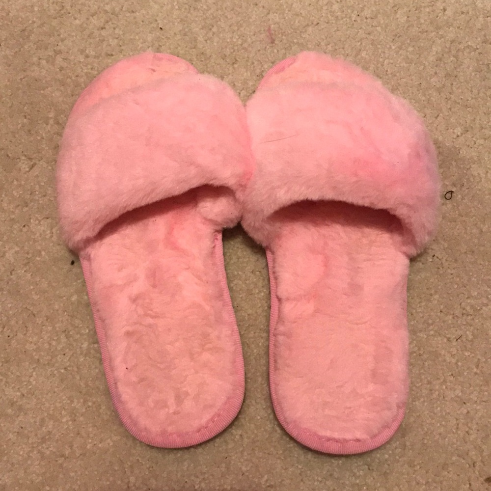 Fuzzy slippers